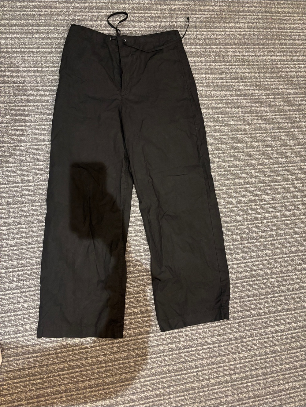 Nili Lotan woman’s  Black Drawstring Pants